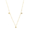 collana in argento perline e zirconi