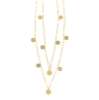 collana argento perline e zirconi