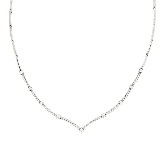 collana con diamanti