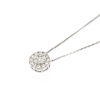 Collana con pendente in diamanti