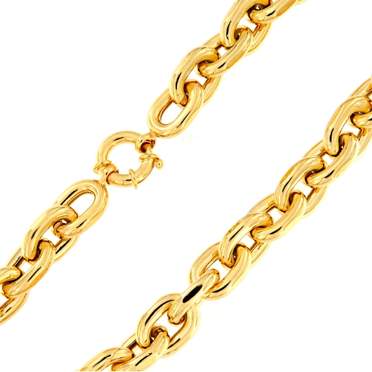 Collana Uomo E Donna In Argento 925 A Maglia Figaro - Catenina Made In Italy Con Certificato, Spessore 1,80 Mm