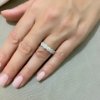 Anello con diamanti 