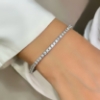 Bracciale tennis con diamanti 