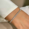 Bracciale tennis con diamanti 