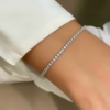 Bracciale tennis con diamanti 