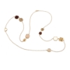 collana in argento zirconi e paste vitree