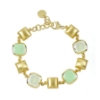 bracciale in argento con paste vitree