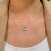 Croce con diamanti 