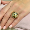 Anello in oro bombato 