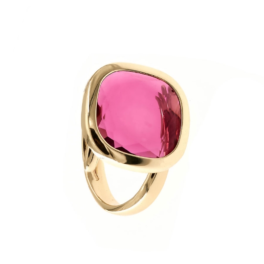 anello in argento con pietra