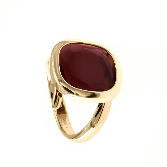 anello in argento e pietra