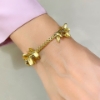 Bracciale fope in oro giallo 