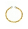 Bracciale rigido in argento e zirconi