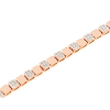 bracciale in argento e zirconi