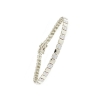 bracciale in argento e zirconi