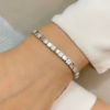 Bracciale in argento e zirconi 