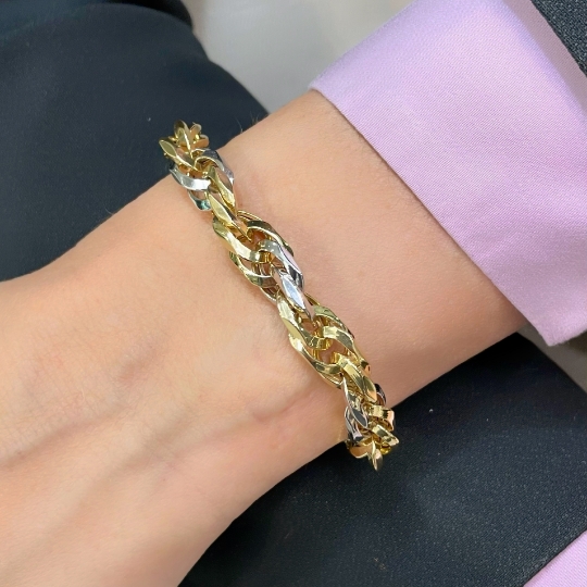 Cinturino Orologio In Acciaio Inossidabile - Maglia Intrecciata Regolabile Per Uomo E Donna - Foto 13