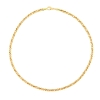 collana in oro maglia spiga