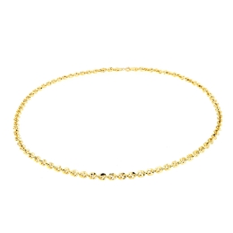 collana maglia intreccio in oro