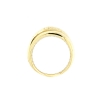 Anello in oro giallo a fascia