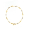 Bracciale in oro con palline sfaccettate