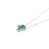 croce con diamanti e smeraldi