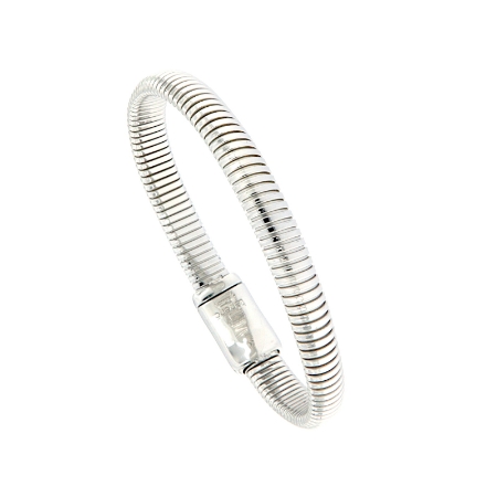 Bracciale tubogas in argento