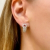 Orecchini con diamanti 