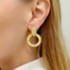 Orecchini in argento e perle 