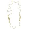 collana in argento e paste vitree