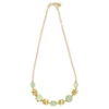 collana in argento e paste vitree