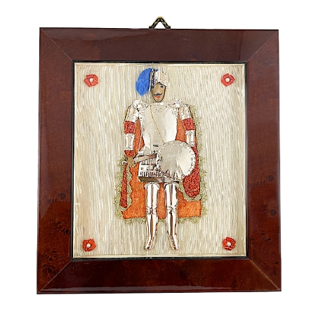 Quadro con corallo il paladino