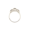 anello trilogy pavè diamanti