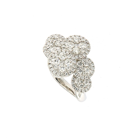 anello contrariè con diamanti