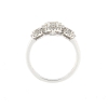 Anello trilogy con diamanti