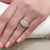 Anello trilogy con diamanti 