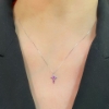 Croce con rubini e diamanti 