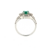 Anello con smeraldo e diamanti