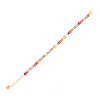 Bracciale in argento e zirconi colorati