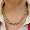Collana in argento maglia a catena 
