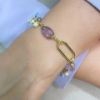 Bracciale in argento e pietre 