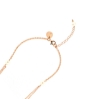 Collana lunga a doppio filo in argento e perle