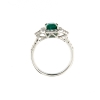 Anello con smeraldo e diamanti