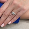 Anello con diamante