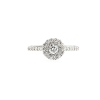 Anello con diamanti a doppio giro