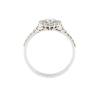 Anello con diamanti a doppio giro