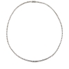 Collana tennis con diamanti