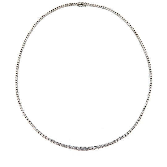 Collana tennis con diamanti