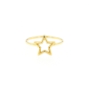Anello in oro a stella