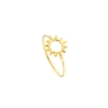 Anello in oro con sole